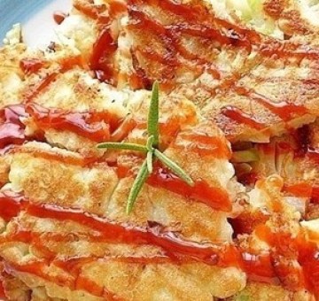 櫻花蝦瓠瓜煎餅做法