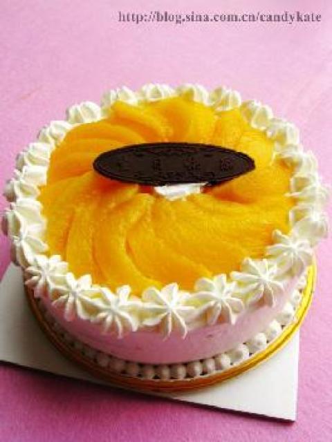黄桃奶油蛋糕做法