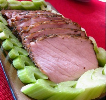 烤Pork Loin （猪的腰部）肉做法