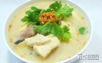 浓香豆腐鱼头汤做法