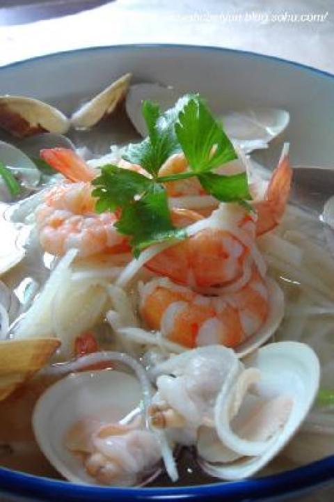海鲜竹笋汤做法