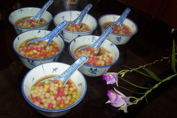 香姜甜甜汤圆做法