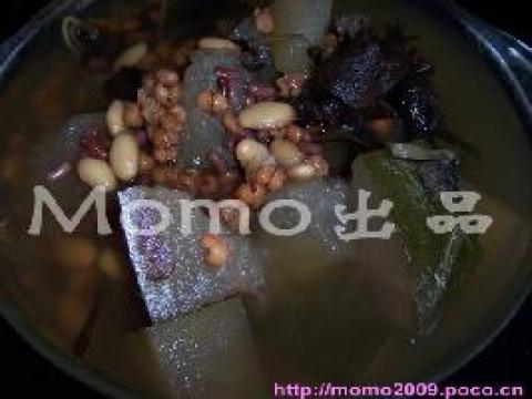 冬瓜土伏苓袪湿汤做法