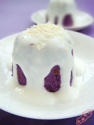 酸奶紫薯泥做法
