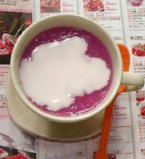 紫薯酸奶杯做法