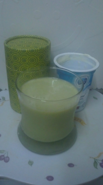 苹果绿茶酸奶飲做法