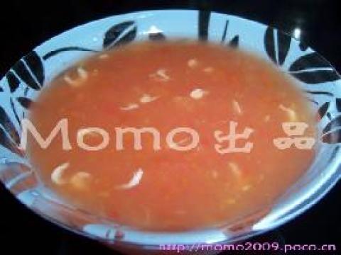 虾皮西红柿汤做法