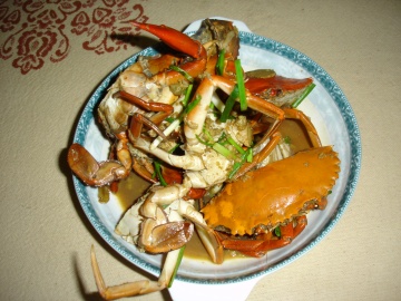 姜香青蟹做法