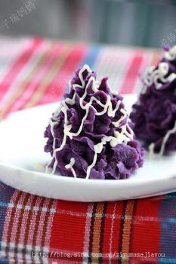紫薯泥沙拉做法