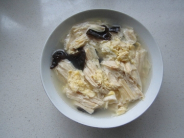 腐竹蛋汤做法