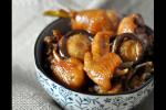 小吃 香菇焖鸡肉