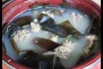 小吃 排骨海带汤