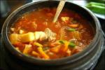 小吃 韩式石锅泡菜汤