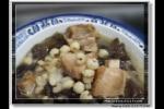 小吃 木耳薏米排骨汤
