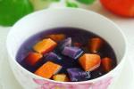小吃 南瓜紫薯汤