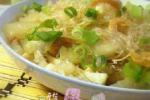 小吃 节瓜粉丝煮瑤柱虾米