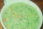 小吃 豆腐豌豆拌汤