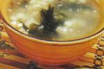小吃 荸荠豆腐紫菜汤
