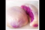 小吃 桂花紫薯小麻糬