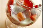 小吃 大果粒草莓酸奶