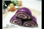 小吃 团年菜主食：紫薯花卷