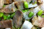 小吃 黄鱼鲞炒毛豆