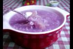 小吃 银耳紫薯粥