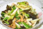 小吃 艽菜炒海带