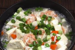 小吃 炖明虾豆腐