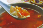 小吃 番茄肉片汤