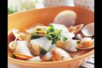 小吃 海鲜蛤蜊汤