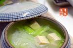 小吃 白菜豆腐汤