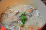 小吃 黄鱼蛤蜊浓汤