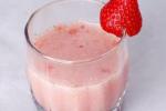 小吃 红粉佳人--草莓椰子汁