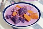小吃 椰汁南瓜紫薯薏米煲