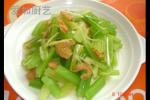 小吃 海米炝芹菜