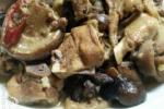 小吃 小鸡炖蘑菇