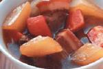 小吃 红白萝卜焖肉