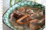 小吃 海参虫草汤