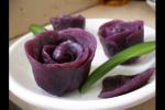 小吃 紫薯玫瑰