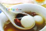 小吃 灵芝红枣鹌鹑蛋汤