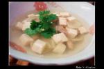 小吃 鲜百合瘦肉豆腐汤