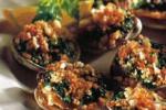 小吃 蛤蜊酿菠菜