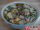 内蒙古阿拉善盟小吃 粉汤饺子