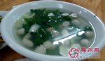福建福州小吃 赤螯清汤