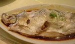 吉林吉林市小吃 清蒸白鱼