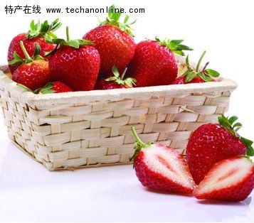 山东青岛小吃 祝沟草莓
