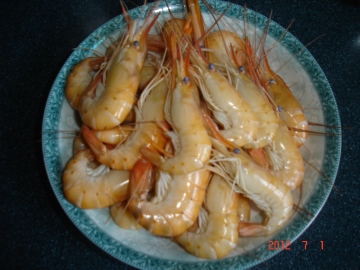 鲜嫩草虾做法