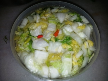 简易腌制酸白菜做法
