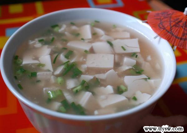 豆腐生汤做法